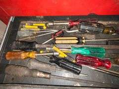 Screwdrivers and pop rivets