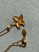 Starfish DZ 14K pendant, 14KDG link