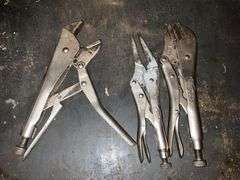 Vise Grip locking pliers, etc.