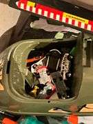 Mega Blocks, roller skates, baseball tee, BBs