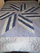 Lone Star machine quilted quilt