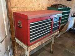 Craftsman tool box, 41" L x 16" D x 20" T, 9-drawers, no key