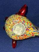 Home Accents glass rooster, mottled color body