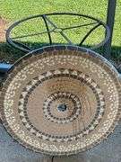 Patio table, 30" W