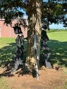 Cowboy and Cowgirl cutouts, 6' T