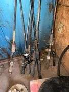 Fishing poles, rods & reels