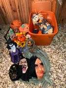 Fall and Halloween decorations