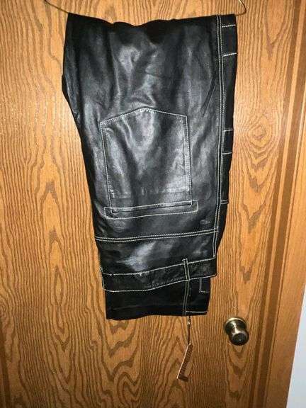 Hudson Outerwear leather pants image
