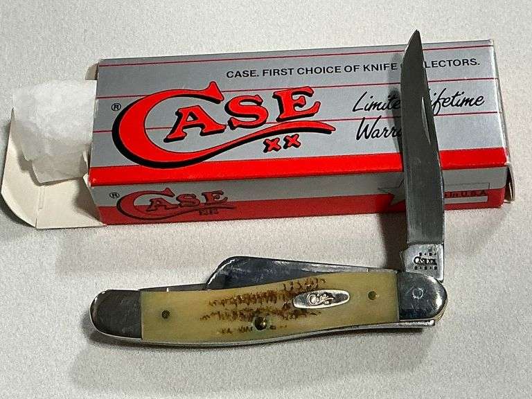 Case XX Bone Stockman 6318SS 3-blade knife image