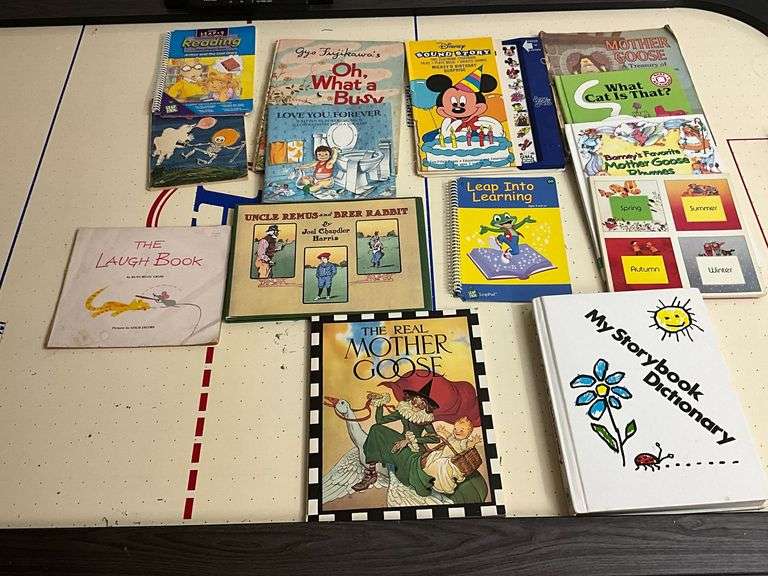 Children's books, Mother Goose, The Real Mother Goose, Uncle Remus & Brer Rabbit image