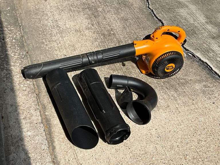 Poulan Pro leaf blower and attachments image