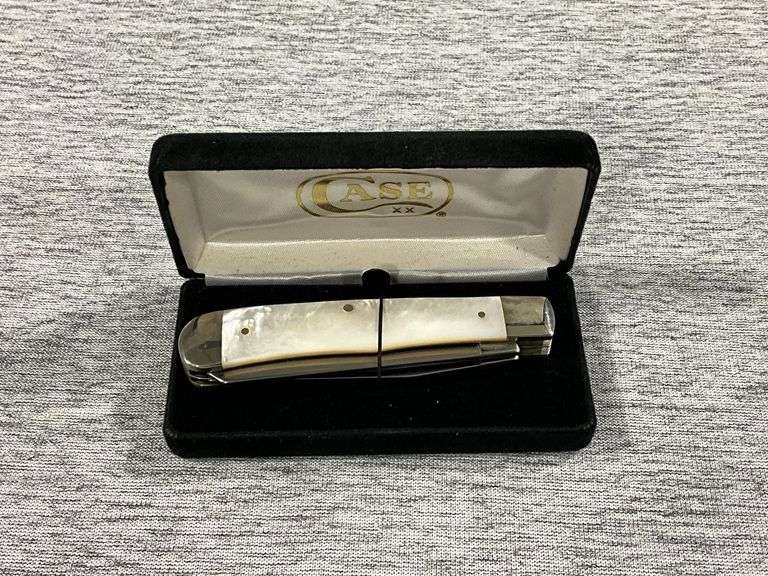 Case XX Pearl Trapper 2-blade knife in presentation box image
