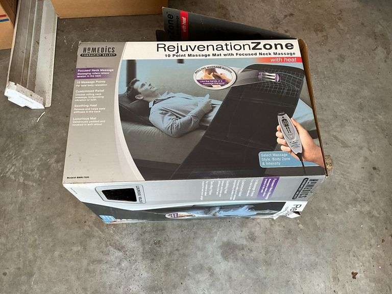 Homedics 10-pt massage mat image