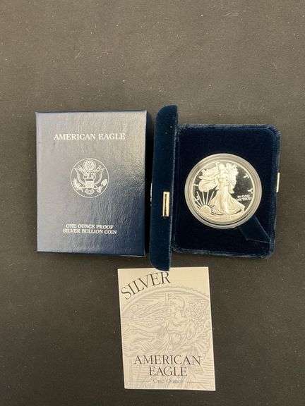 2002 Silver American Eagle dollar image