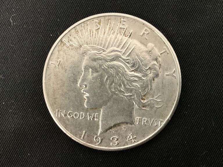 1934-D Peace silver dollar image