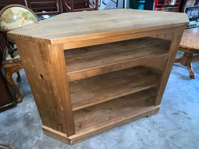 Corner cabinet/entertainment center image