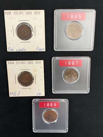 Indian head pennies image