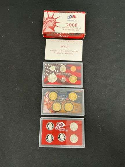 2008 U. S. Mint Silver Proof Set image