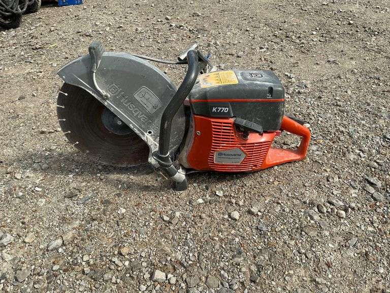 Husqvarna K770 chop saw concrete saw image
