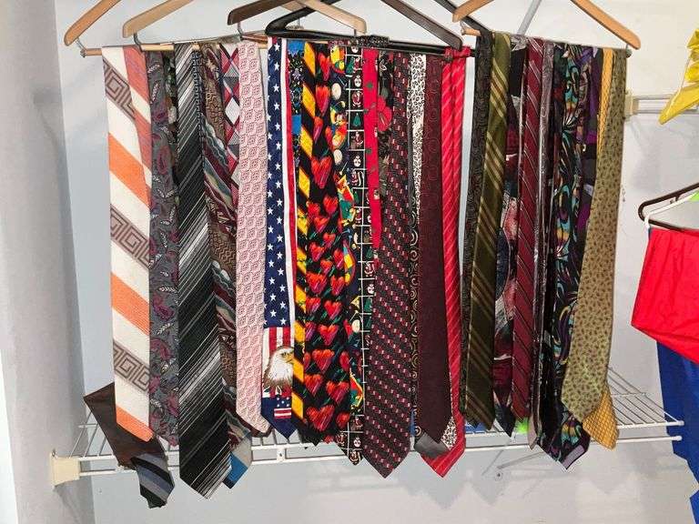 Men's ties, Coogi, Rush Limbaugh, Disney, etc. image