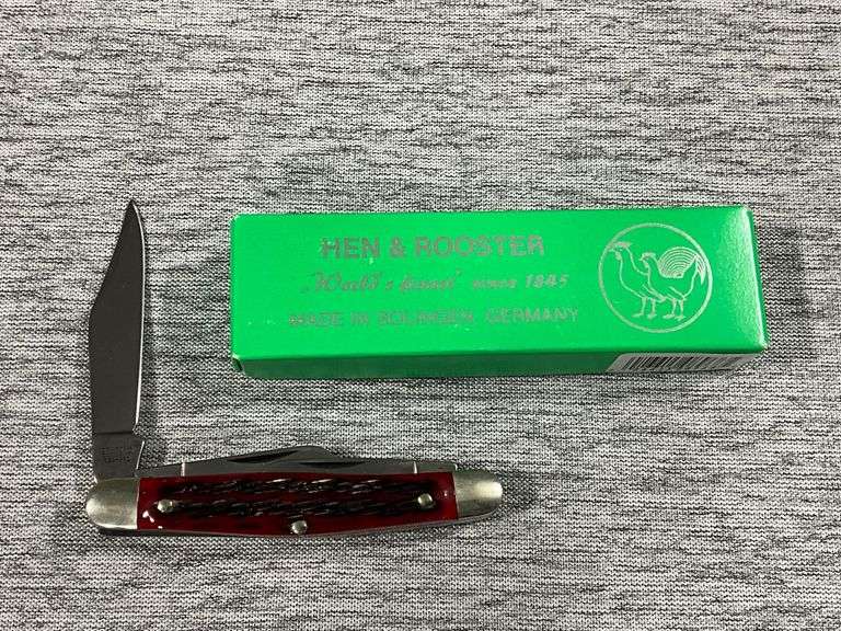 Hen and Rooster Made in Germany 423RPB 3-blade knife image