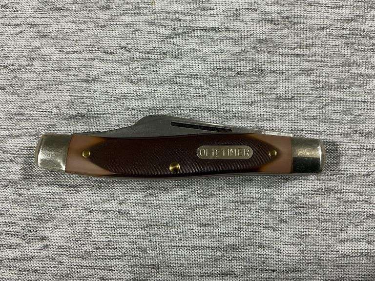 Schrade Old Timer 80T 3-blade knife image
