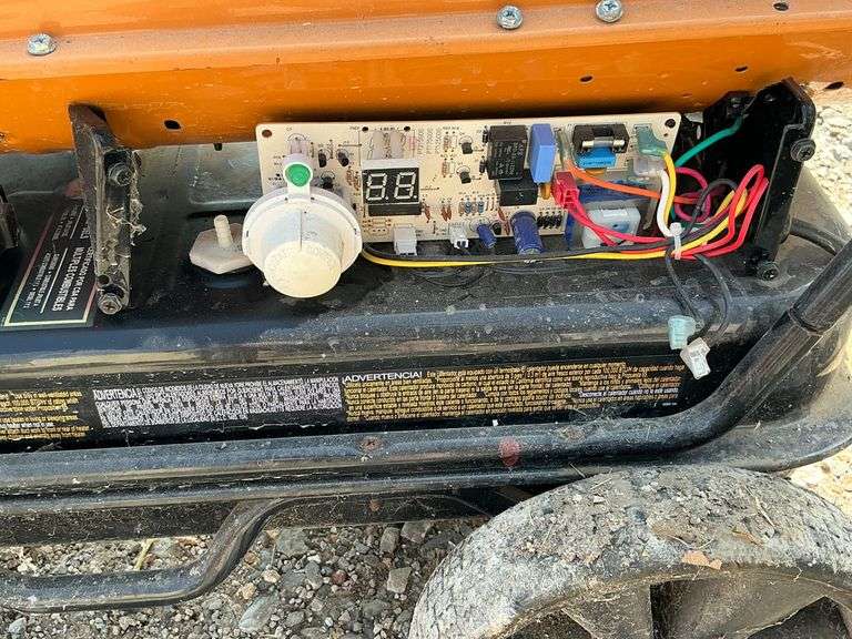 Remington MD 140, multi-fuel, missing cover for control panel image