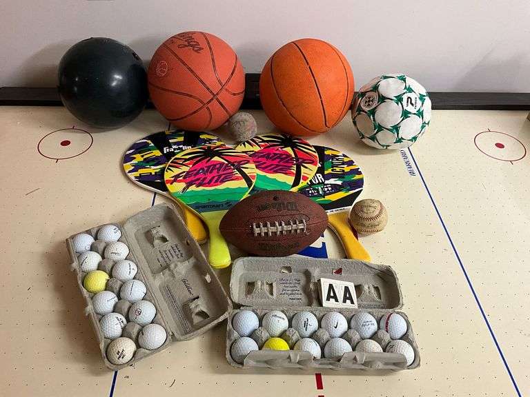 Sporting goods, basketballs image