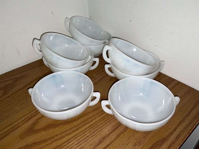 8 American Sweetheart handled bowls/cups image