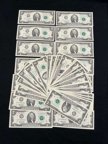 60 +/- $2 bills image