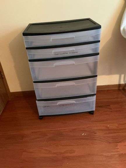 Sterlite rolling 5-drawer image