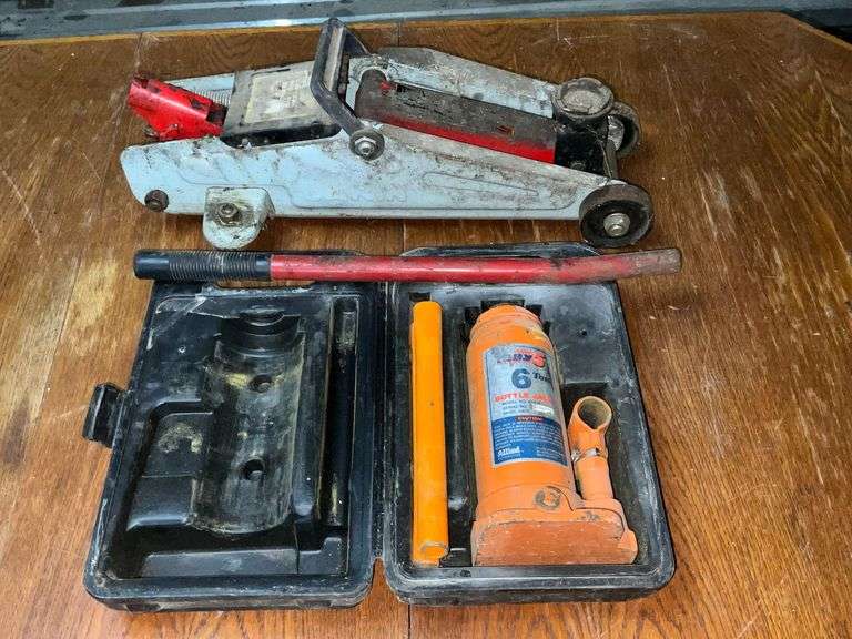 6-ton bottle jack, 2-ton trolley jack image