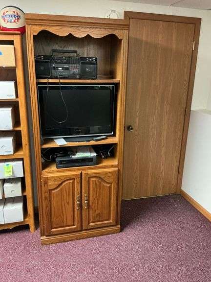 Entertainment center, 30" W x 18" D x 76" T image