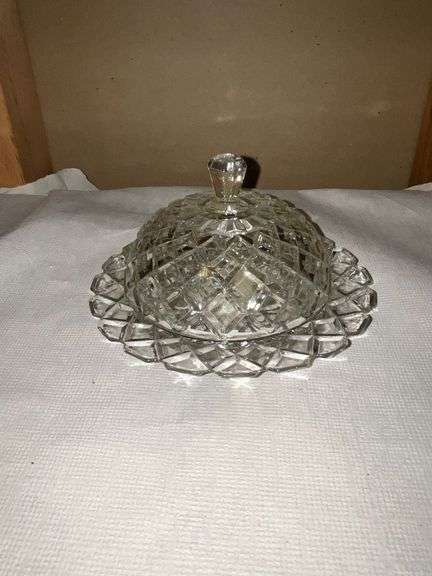 Covered butter dish image