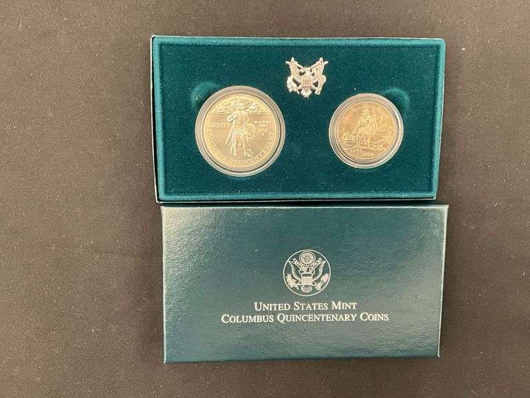 United States Mint Columbus Quincentenary Coins image