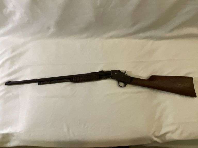 Stevens pump action .22 caliber short, long and long rifle, SN: S22 image