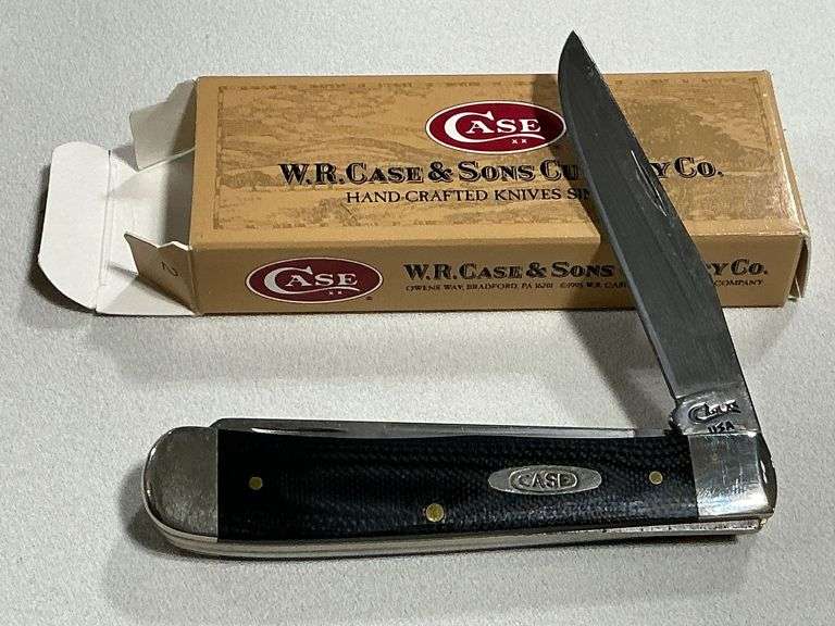 Case XX SM MICARTA Black 10254 SSM 2-blade knife image