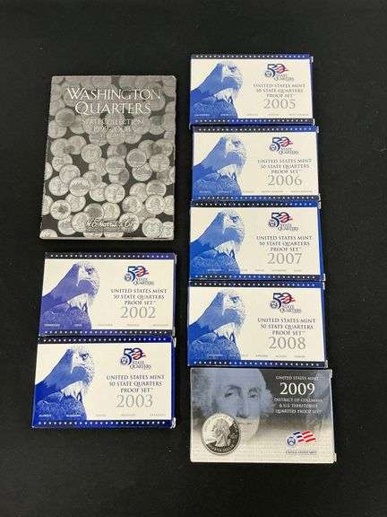 U.S. Mint 50 State Quarters Proof Set image