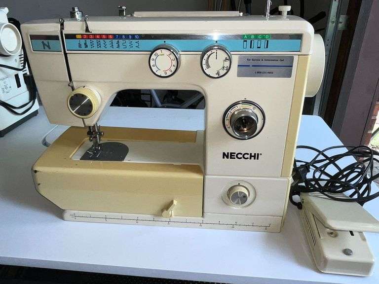 Necchi sewing machine image