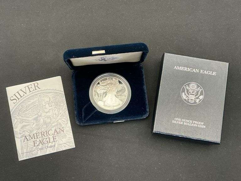 1999 Silver American Eagle Dollar image