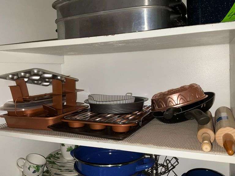 Rolling pins, Jello mold, cookie sheets, etc. image