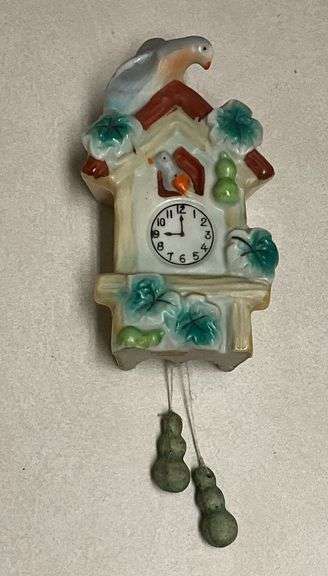 Cuckoo clock wall pocket marked "S5403" Made in Japan image