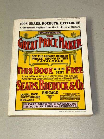 1908 Sears Roebuck & Co. catalog reproduction image