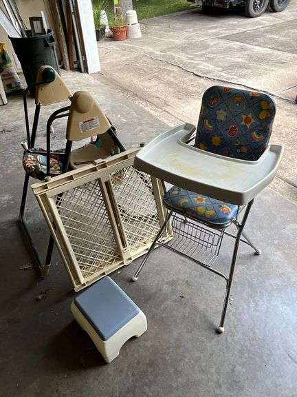 Assortment of baby furniture image