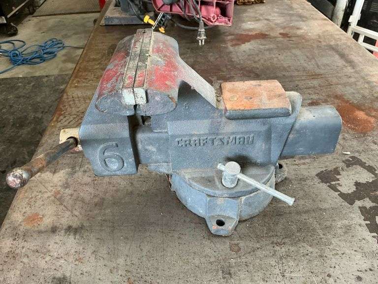 Craftsman 6" bench vise No. 51856 image