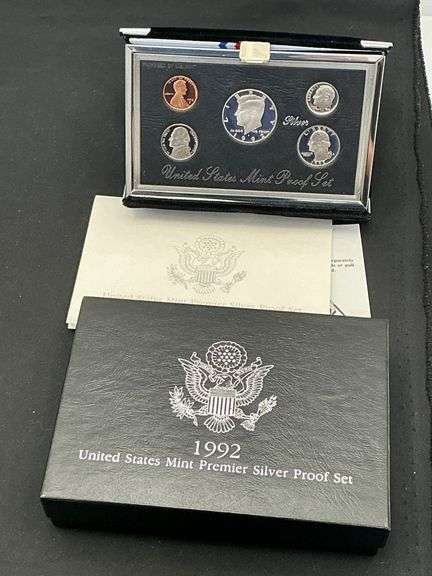 1992 United States Mint Premier Silver Proof Set image