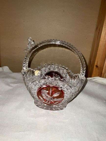 Lead Crystal basket image