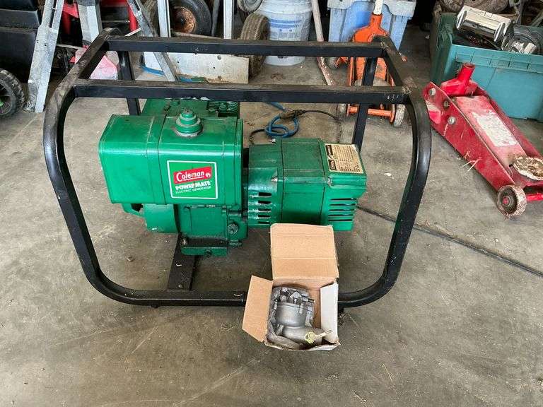 54 Series Coleman PowerMate electric generator with Briggs & Stratton 8 hp engine image
