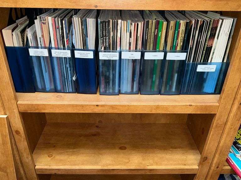 Assortment of magazines image