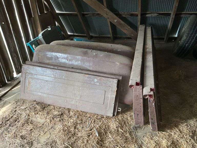 Radiator support with aluminum radiator, 2 back fenders, 2 bed sides image